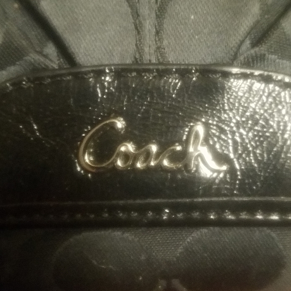 Coach black signature wallet - Picture 2 of 8